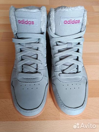 Высокие кроссовки детские Adidas hoops 2.0