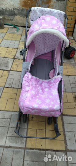 Детские санки на колесах