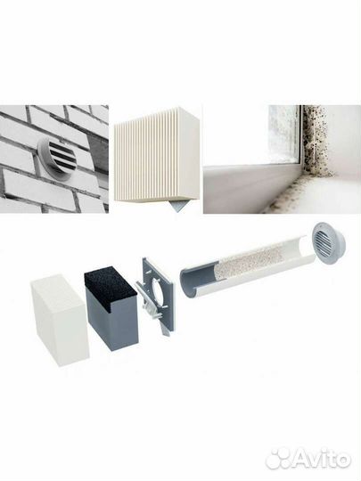 Продажа и установка приточного клапана Norvind