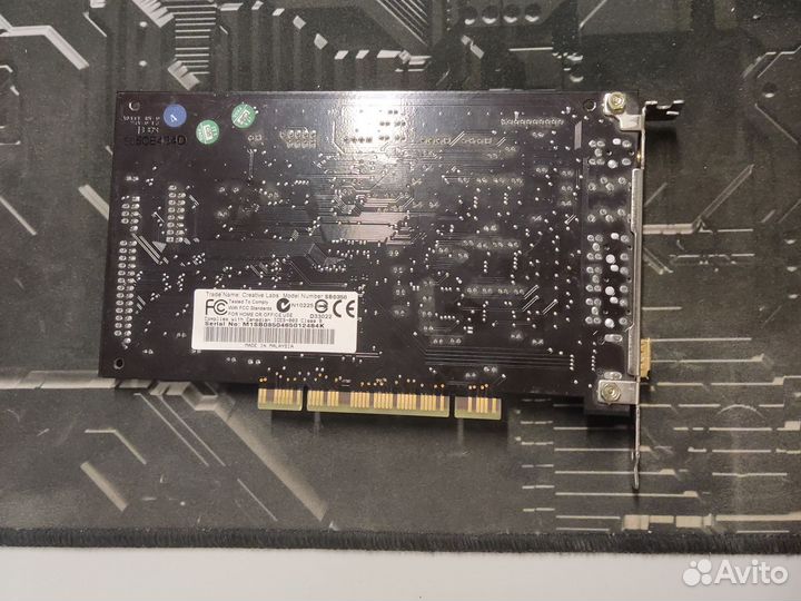 Звуковая карта creative sound blaster