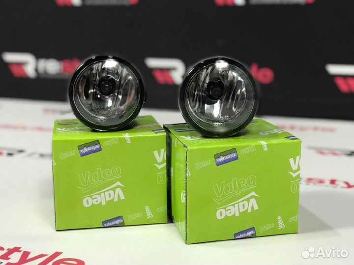 Туманка Nissan Без ушей Valeo