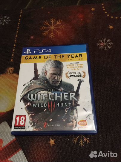 Ведьмак 3 PS4 goty Edition