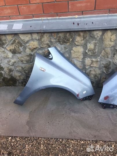 Передние крылья на корса D