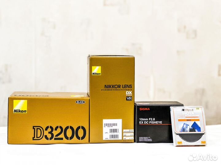 Зеркальный фотоаппарат nikon d3200