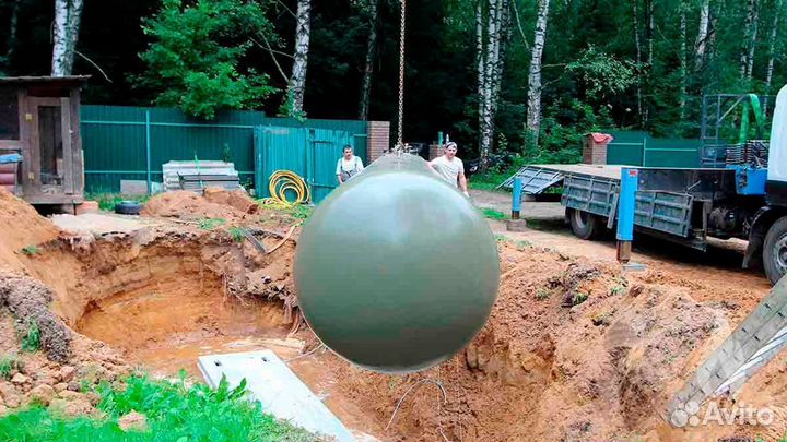 Газгольдер новый