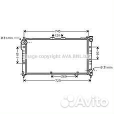 Радиатор mazda 323F