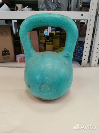 Гиря 24 кг бу