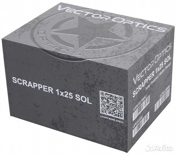 Прицел коллиматорный Vector Optics Scrapper 1x25 S