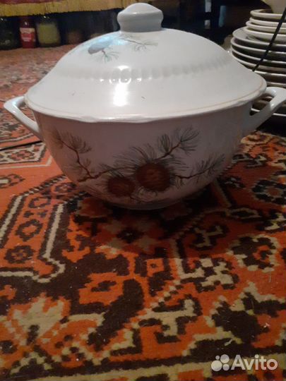 Супница фарфор СССР