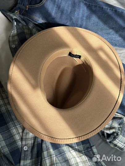 Шляпа фетровая женская бежевая Zarina