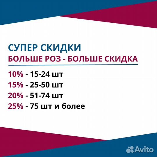Букет радужных роз, Эквадор, 60см 65 шт