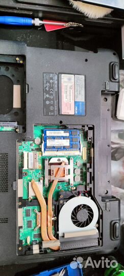 Ноутбук asus N61D на запчасти