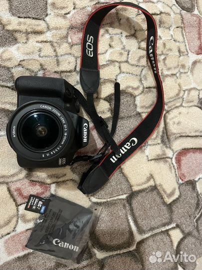 Продается фотоаппарат Canon EOS2000D