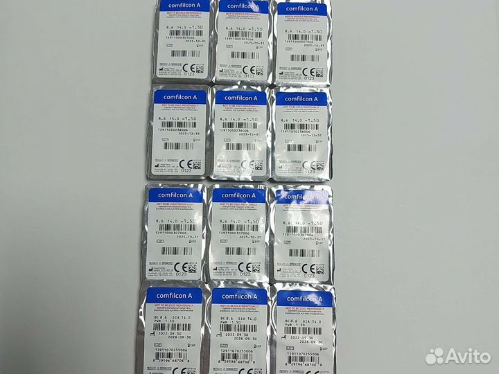 Линзы biofinity (2шт)