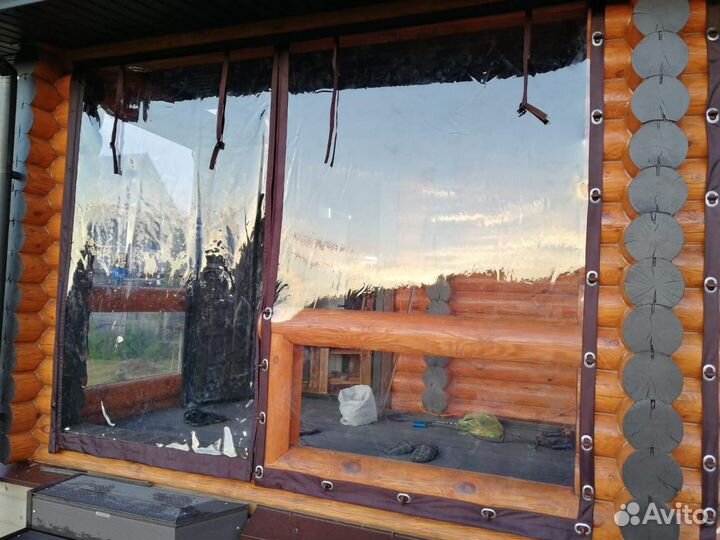 Мягкие окна для уличных кафе, павильонов, складов