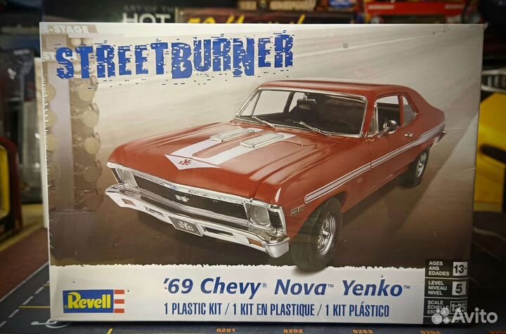 Сборные модели Revell 1/25 Mustang Pontiac Nova