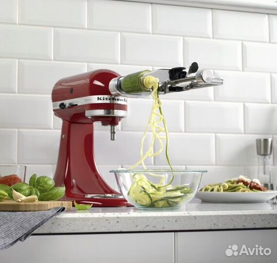 Насадка Kitchenaid для нарезки спиралью