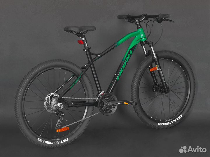 Велосипед horh rocket 27,5 (2022) Green-Black Sta2