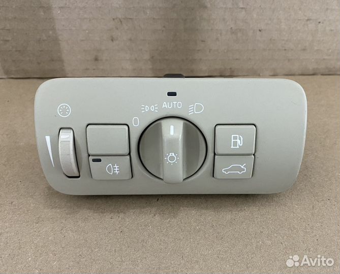 Блок управления светом Volvo s60