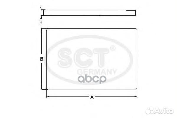 Фильтр салона SCT SA-1148 SA1148 SCT