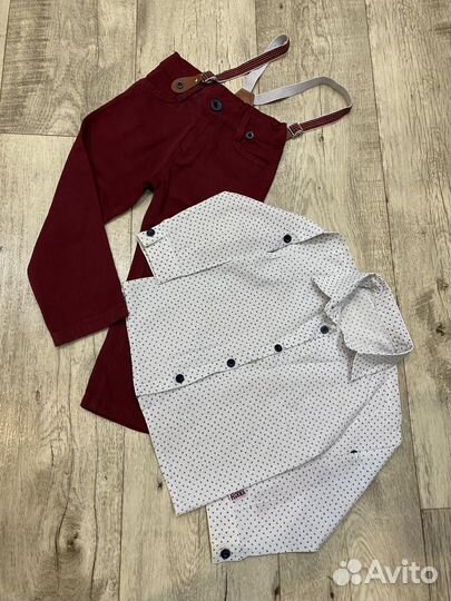 Рубашка и брюки для мальчика 3 года