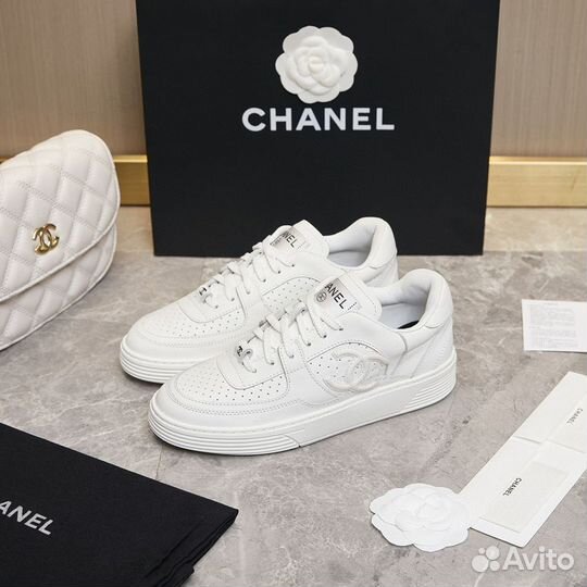 Кеды женские Chanel белые