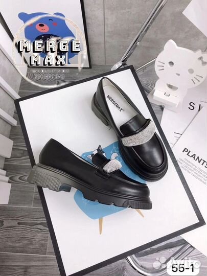 Лоферы для девочки