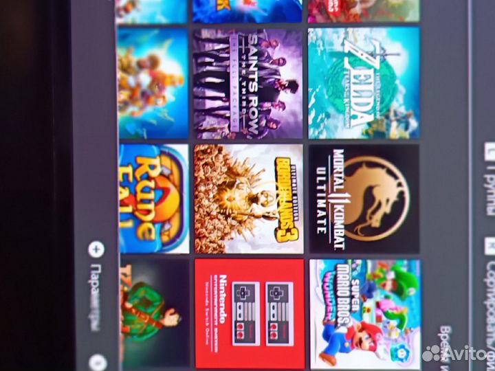 Nintendo switch oled с играми