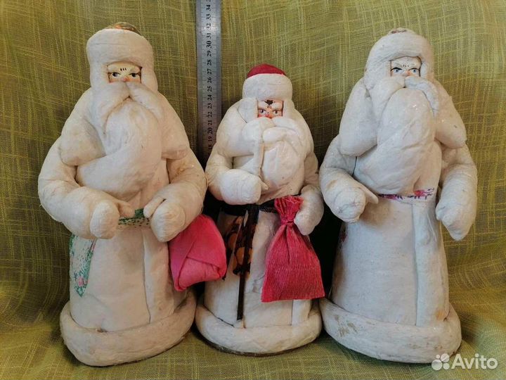 Ватный дед мороз СССР