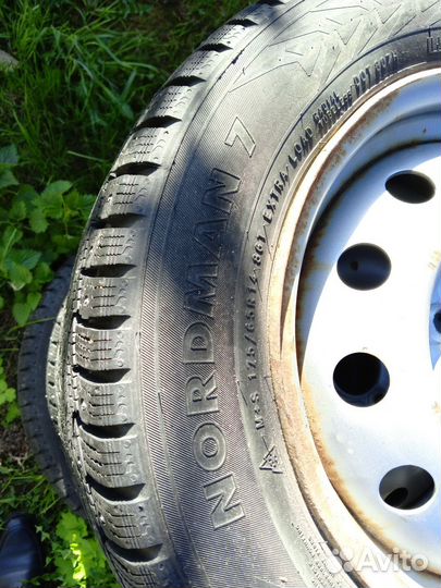 Колеса Зимние Nokian Tyres Nordman 7 175/65 R14