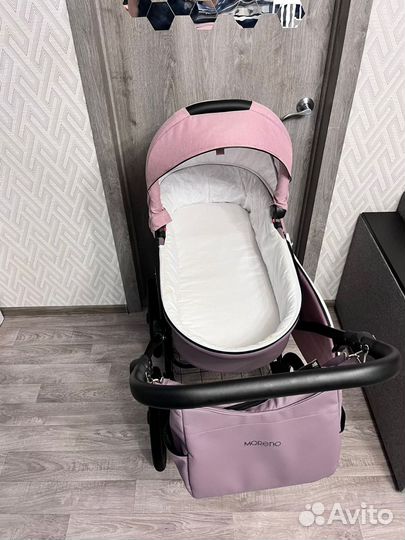 Коляска 2 в 1 эко кожа