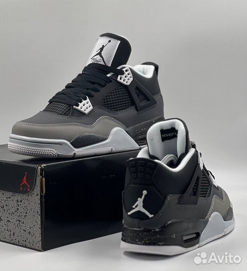 Nike Air Jordan 4 retro Black Grey