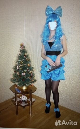 Новогодний костюм мальвина