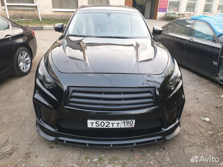 Тюнинг передний бампер infiniti fx37, fx50, qx70