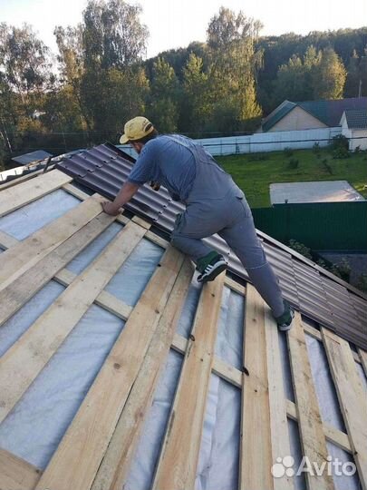 Покрыть крышу