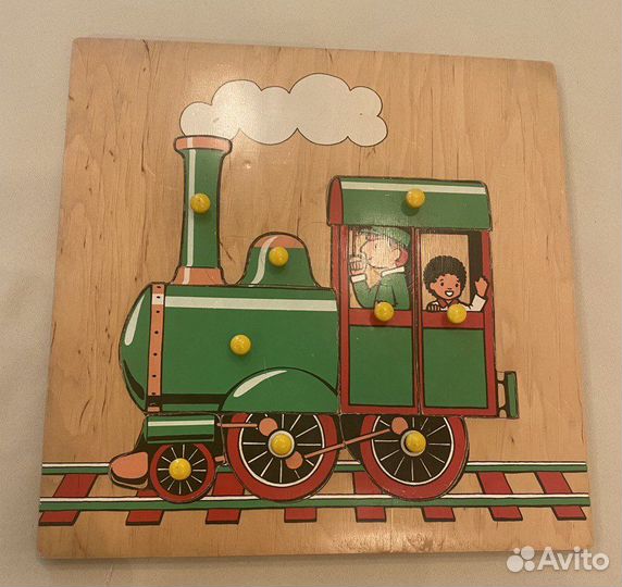 Рамка вкладыш Паровоз