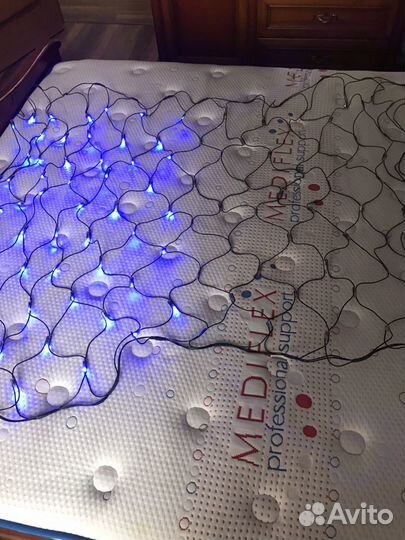 Новогодняя сетка гирлянда