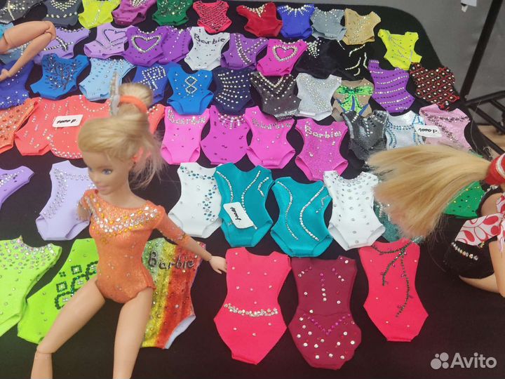 Одежда для барби ручной работы (купальники)