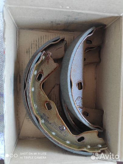 Колодки тормозные барабанные