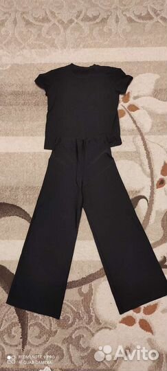 Брюки и футболка для спортивно-бальных танцев