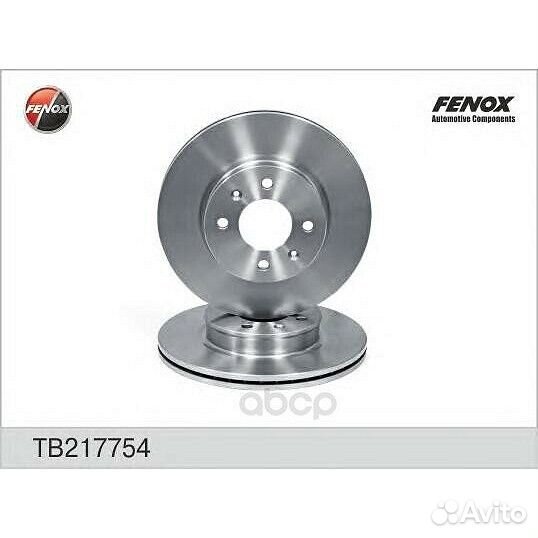 Диск тормозной передний Fenox TB217754