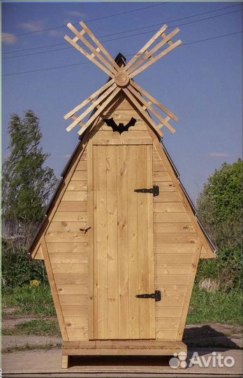 Уличный туалет с установкой Ж104