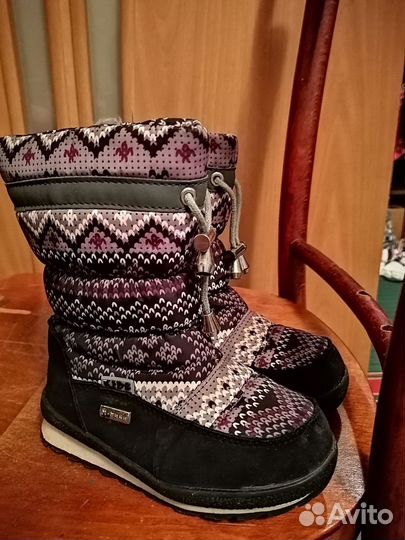 Зимние дутики детские