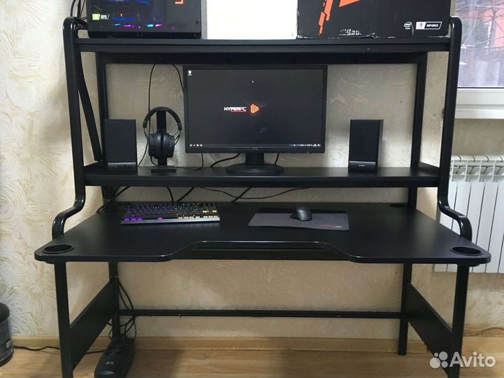 Игровой компьютерный стол металлический торг