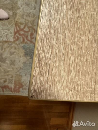 Компактный стол дуб сонома 75х38,5,78