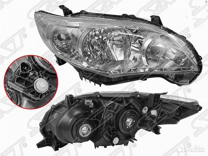 Фара правая toyota corolla 10-13 RH