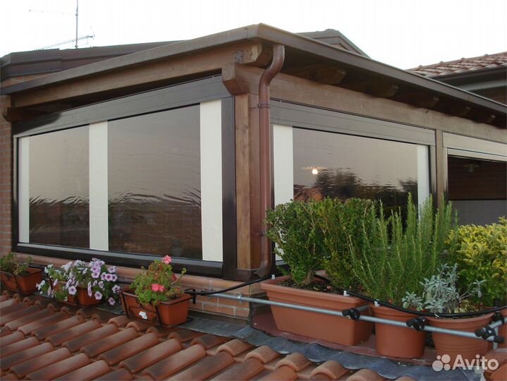 Мягкие окна для веранды