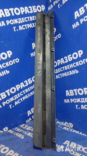 Накладка на порог Mitsubishi Pajero 2 внедорожник