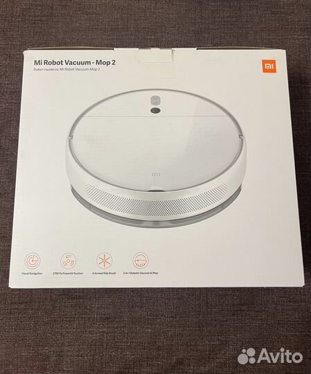 Робот пылесос Xiaomi Mi Robot Vacuum-Mop 2