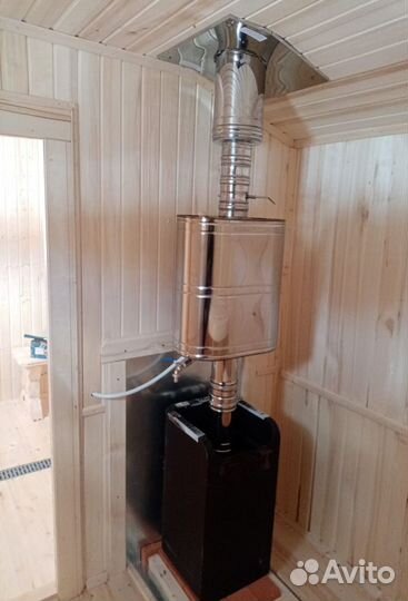 Баня каркасная 6х2.3 м от производителя